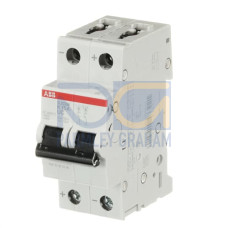 S202M-K15UC Miniature Circuit Breaker - 2P - K - 15 A