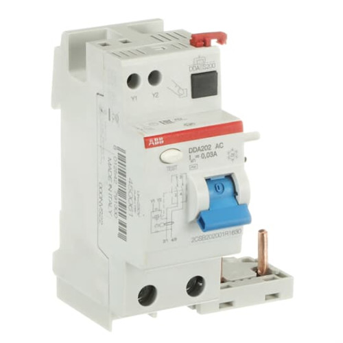DDA202 AC-63/0.03 Residual Current Device Block