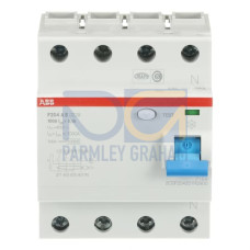 F204 A S-100/0.1 Residual Current Circuit Breaker 4P Type A 100 mA