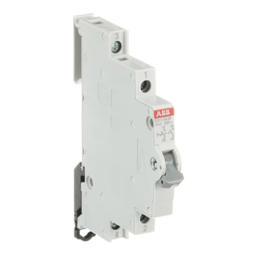 ON-OFF Switch, 32 A, acc. to EN 250/400 V AC, 2NO, El. Color: Grey, MW: 0.5