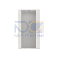 TW412G Floor-standing cabinet, Rows: 12, 1850 mm x 1050 mm x 350 mm, Grounded (Class I), IP55