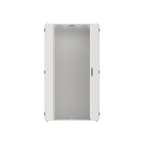 TW412G Floor-standing cabinet, Rows: 12, 1850 mm x 1050 mm x 350 mm, Grounded (Class I), IP55