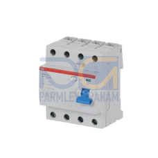 F204 AC-100/0.03 Residual Current Circuit Breaker 4P Type AC 30 mA