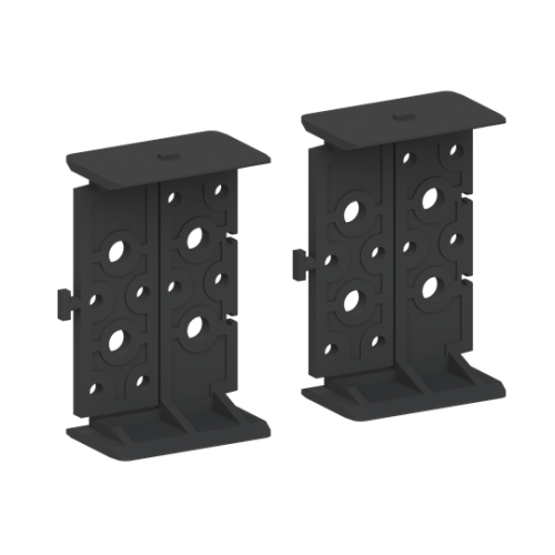 UZ4P2 Enclosure accessories , 0 modules, Dimensions: 39 mm x 56 mm x 23 mm