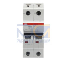 S202M-C6UC Miniature Circuit Breaker - 2P - C - 6 A