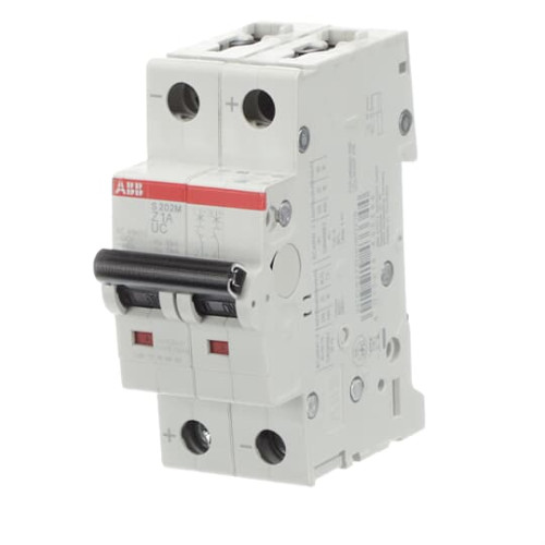 S202M-Z1UC Miniature Circuit Breaker - 2P - Z - 1 A