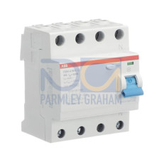 F204 A-25/0.03 110V Residual Current Circuit Breaker 4P Type A 30 mA