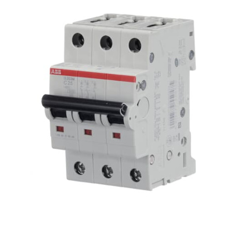 3-Pole, Type C 10kA, 25A