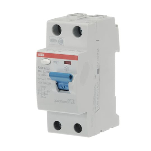 F202 A-40/0.03 Residual Current Circuit Breaker 2P Type A 30 mA