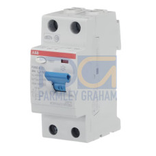 F202 A-25/0.03 Residual Current Circuit Breaker 2P Type A 30 mA