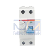 F202 AC-63/0.3 Residual Current Circuit Breaker 2P Type AC 300 mA