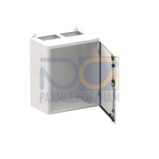 TW204G Wall-mounting cabinet, Rows: 4, 650 mm x 550 mm x 350 mm, Grounded (Class I), IP55