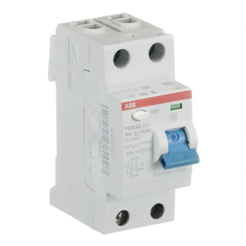 F202 AC-25/0.03 Residual Current Circuit Breaker 2P Type AC 30 mA