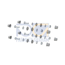 TZ608 Cabinet connection, 25 mm x 150 mm x 240 mm