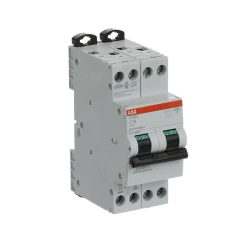 S204C-C16 Miniature circuit breaker - 4P - C - 16 A