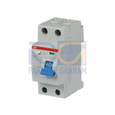 F202 F-25/0.03 Residual Current Circuit Breaker 2P Type F 30 mA