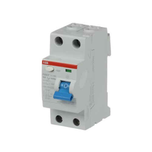 F202 F-25/0.03 Residual Current Circuit Breaker 2P Type F 30 mA