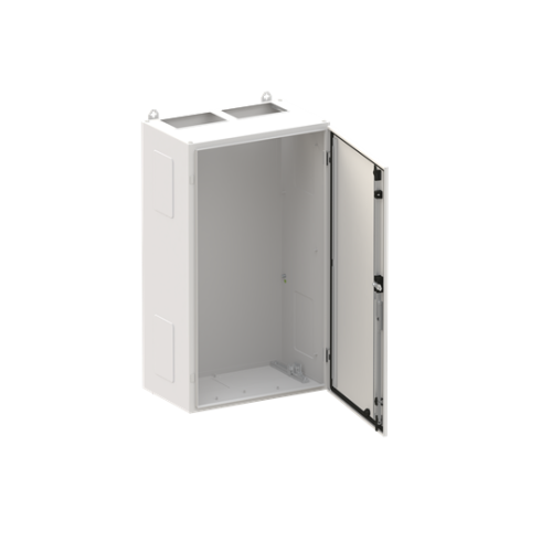 TW206G Wall-mounting cabinet, Rows: 6, 950 mm x 550 mm x 350 mm, Grounded (Class I), IP55