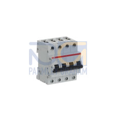 S204-C100 Miniature Circuit Breaker - 4P - C - 100 A
