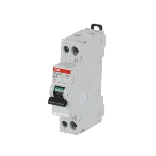 SN201 M-B6 Miniature circuit breaker - 1+NP - B - 6 A