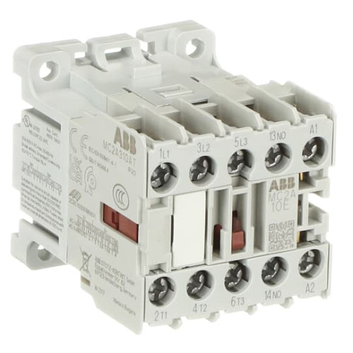 MC2A310AT6 Mini Contactor 220 ... 230 V AC - 3 NO - 0 NC - Screw Terminals