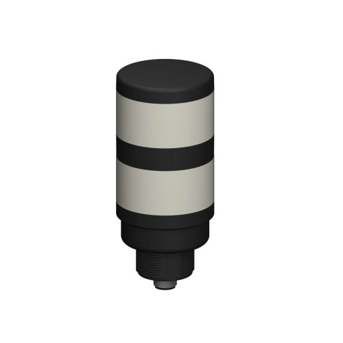 Tower Light: 2-Color Indicator, Voltage: 18-30 V dc or 24 V ac, Environmental Rating: IP67, Input: Bimodal, Colors: Yellow Blue, 4-pin M12 Integral QD