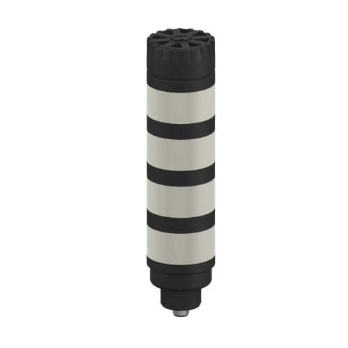 TL50H Tower Light: 4-Color Audible Indicator, Voltage: 18-30 V dc or 24 V ac, Environmental Rating: IP50, Input: Bimodal, Colors: Green Blue Yellow Red, M12 Integral QD