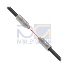 Plastic Fiber, Opposed Mode, Core Dia.: 1, Fiber Length 1 m, Thread, Free cut