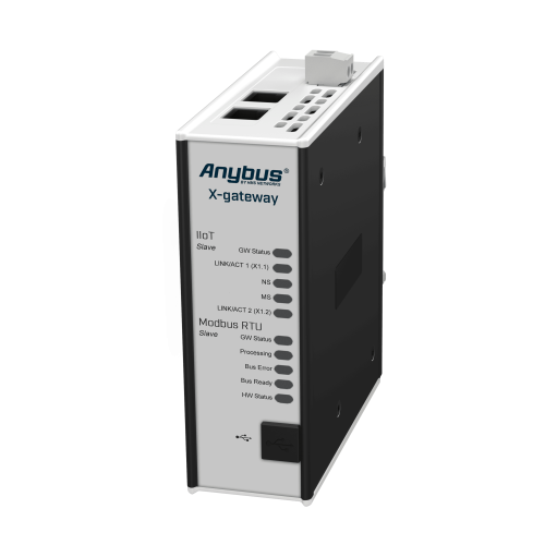 Anybus X-gateway IIoT  Modbus RTU Slave - OPC UA-MQTT