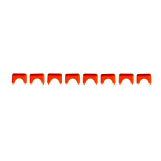 Manipulation protection for plug-in connector and protection againstunintendedrelease, 4 pieces for securing 4 M12 plug-in connectors