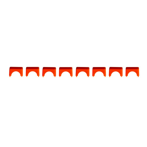 Manipulation protection for plug-in connector and protection againstunintendedrelease, 4 pieces for securing 4 M8 plug-in connectors