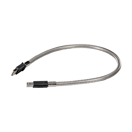 USB Tethering Cable, 0.5 M Metal Jacketed