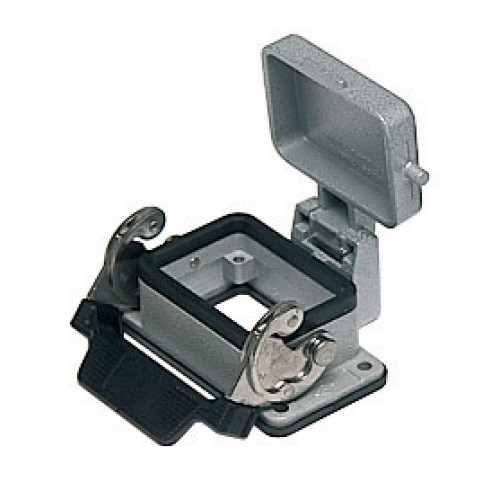 Bulkhead housing 1 lever + cover Size 44.27