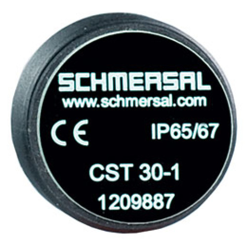 Safety Sensor, Electronic Non Contact, Electronic Contact Free, Coded System, RFID/CSS Technology, Separate Actuating Magnet - CST30-1