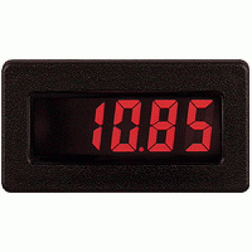 CUB4 DC Voltmeter with Red Backlighting