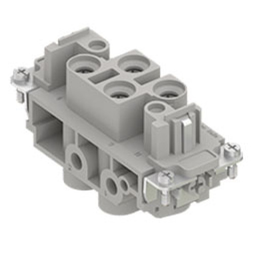 Female insert 4 pin 80 amp+2 pin 16 amp screw
