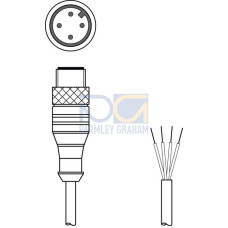 CB-M12-2000-4GMB - Connection cable