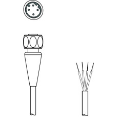 Suitable for interface: Ethernet; Connection 1: Connector, M12