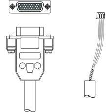 Interconnection cable Connection 1: Sub-D, Axial, Female, 25 -pin; Connection 2: JST ZHR, 6 -pin; Shielded: Yes; Cable length: 500 mm