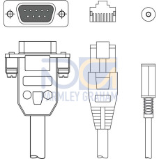 KB TTL-RS232/ext IT4xxx - Interconnection cable
