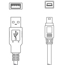 Service line Suitable for interface: USB; Connection 1: USB; Connection 2: USB; Shielded: Yes; Cable length: 1,500 mm; Sheathing material: PVC