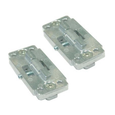 Mounting bracket set Contains: BT-P40 clamp bracket, 2x; Suitable for: CML700i light curtains, MLC 500, MLC 300 safety light curtains, Mounting in UDC-S2, DC-S2 device columns, MLD 500, MLD 300 multi