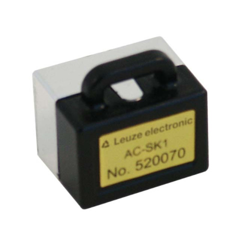 The Configuration adapter from . Suitable for: COMPACTplus multiple light beam safety devices, COMPACTplus safety light curtains; Dimensions: 23,3 mm x 17,5 mm x 24 mm; Net weight: 10 g; Housing col