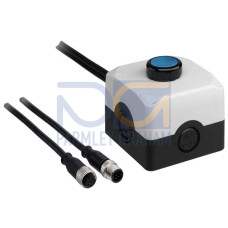 Acknowledgment unit Suitable for: MLD 500, MLD 300 multiple light beam safety devices, MLC 500, MLC 300 safety light curtains; Switching current via button: 1 ... 1,000 mA; Housing material: Glass fi
