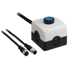 Acknowledgment unit Suitable for: MLD 500, MLD 300 multiple light beam safety devices, MLC 500, MLC 300 safety light curtains; Switching current via button: 1 ... 1,000 mA; Housing material: Glass fi
