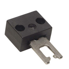 The Actuator from . Dimensions: 30 mm x 16 mm x 50 mm; Type of fastening: Through-hole mounting; Design: Straight; Area of application: Heavy duty; Mounting bore holes: 90° to key direction; Materia