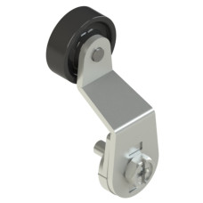 The Actuator from . Dimensions: 27,5 mm x 20 mm x 40 mm; Type of fastening: Through-hole mounting; Design: Angled; Area of application: Heavy duty; Mounting bore holes: 90° to key direction; Materia