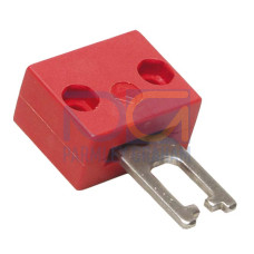 The Actuator from . Dimensions: 30 mm x 16 mm x 48 mm; Type of fastening: Through-hole mounting; Design: Straight; Area of application: Normal duty; Mounting bore holes: 90&deg; to key direction; Materi