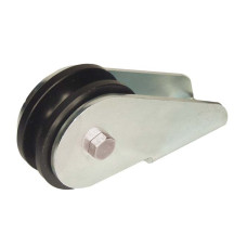 Corner pulley Suitable for: ERS200 safety command devices; Dimensions: 26.2 mm x 37.5 mm x 67.5 mm; Mounting: Angled; Material: Plastic, Stainless steel; Diameter: 35 mm