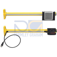 Suitable for: MLD 500, MLD 300 multiple light beam safety devices; Operating range: With reflector TKS 50x50; Type of fastening: Supplied mounting bracket; Type of muting sensors: PRK 25C retro-refle